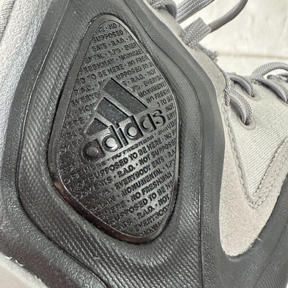Rare 2015 D Rose 5 Boost 'Light Onix' C77900  SZ 5.5 Chicago Bulls Hi Tops - Picture 12 of 14